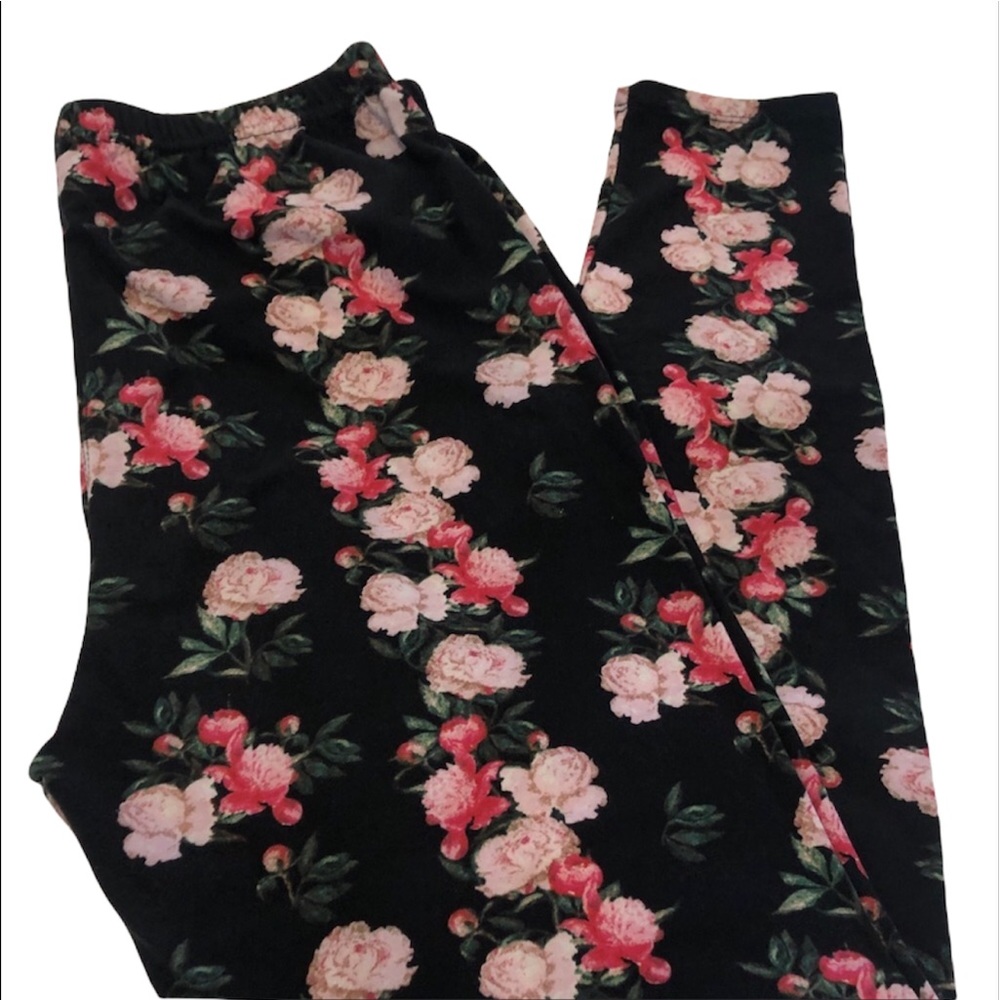 Floral leggings Soft!